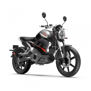 Электромотоцикл WHITE SIBERIA SUPER SOCO TC MAX (Черный)