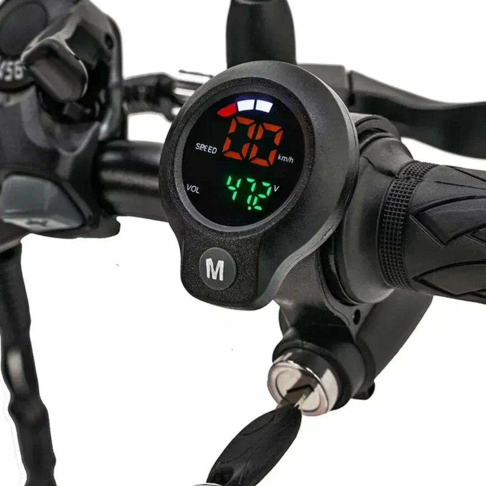 Электровелосипед Minako F7 оранжевый 12